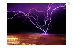 Lightning over San Francisco by Anonymous