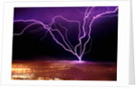 Lightning over San Francisco by Anonymous