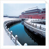 Wu Gate and Jinshui Bridge Covered in Snow by Anonymous