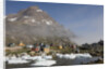 Aappilattoq Village and Mountain by Anonymous