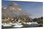 Aappilattoq Village and Mountain by Anonymous