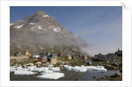 Aappilattoq Village and Mountain by Anonymous