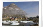 Aappilattoq Village and Mountain by Anonymous