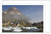 Aappilattoq Village and Mountain by Anonymous