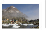 Aappilattoq Village and Mountain by Anonymous