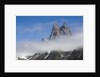 Mountain Peaks at Torsukattak Fjord by Anonymous