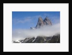 Mountain Peaks at Torsukattak Fjord by Anonymous