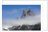 Mountain Peaks at Torsukattak Fjord by Anonymous