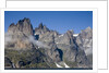 Mountain Peaks at Torsukattak Fjord by Anonymous