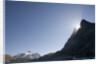 Mountain and Fjord at Sunset by Anonymous
