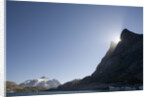 Mountain and Fjord at Sunset by Anonymous