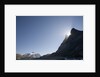 Mountain and Fjord at Sunset by Anonymous
