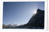 Mountain and Fjord at Sunset by Anonymous