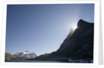 Mountain and Fjord at Sunset by Anonymous