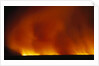 Grass Fire at Night by Anonymous