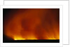Grass Fire at Night by Anonymous