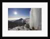 Melting Glacier on Mount Kilimanjaro with Mount Mawenzi in Background by Anonymous