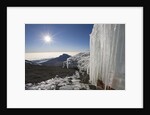 Melting Glacier on Mount Kilimanjaro with Mount Mawenzi in Background by Anonymous