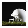 Football Helmet by Anonymous