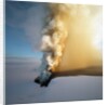 Eruption of Grimsfjall Volcano by Anonymous