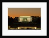 Lincoln Memorial at Night by Anonymous