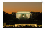 Lincoln Memorial at Night by Anonymous