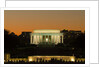 Lincoln Memorial at Night by Anonymous