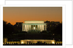 Lincoln Memorial at Night by Anonymous