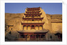 Pagoda at the Mogao Caves by Anonymous