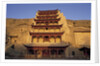 Pagoda at the Mogao Caves by Anonymous