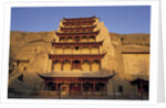 Pagoda at the Mogao Caves by Anonymous