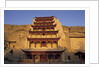 Pagoda at the Mogao Caves by Anonymous