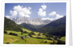 Funes Valley and the Dolomites by Anonymous