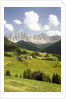 Funes Valley and the Dolomites by Anonymous