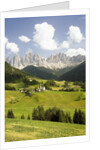 Funes Valley and the Dolomites by Anonymous