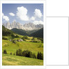 Funes Valley and the Dolomites by Anonymous
