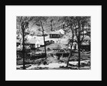 Shacks and Buildings in Mining town by Anonymous