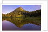 Yakima Peak and Tipsoo Lake by Anonymous