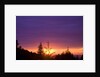 Sunset at Columbia River Gorge by Anonymous
