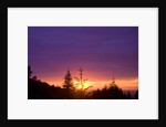 Sunset at Columbia River Gorge by Anonymous