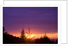 Sunset at Columbia River Gorge by Anonymous
