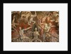Detail of Hell from Last Judgment Fresco Cycle by Frederico Zuccaro and Giorgio Vasari