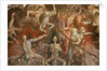 Detail of Hell from Last Judgment Fresco Cycle by Frederico Zuccaro and Giorgio Vasari