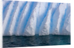 Floating Iceberg With Ridges by Anonymous