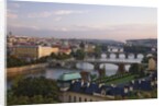 Bridges Crossing the Vltava by Anonymous