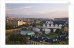 Bridges Crossing the Vltava by Anonymous