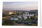 Bridges Crossing the Vltava by Anonymous
