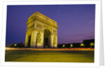 Arc de Triomphe at Dusk by Anonymous