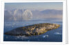Small Rocky Island and Icebergs by Anonymous