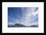 Cirrus Clouds Over Fjord in June by Anonymous
